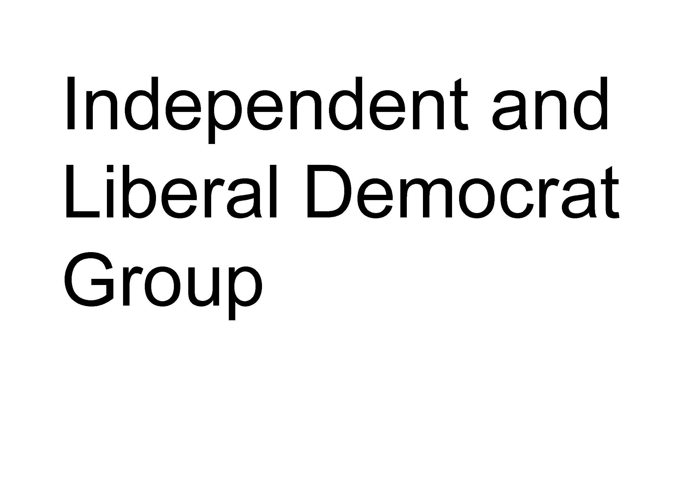 Independent and Liberal Democrat Group (logo)